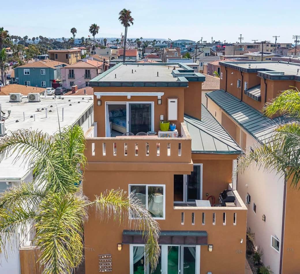 Belmont beach house exterior mission beach