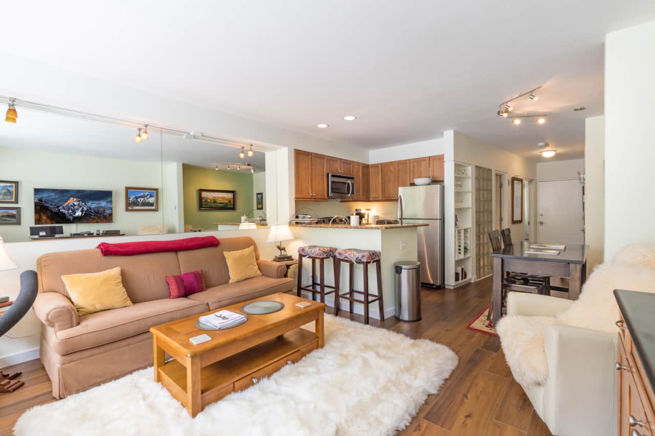 Light and bright living room