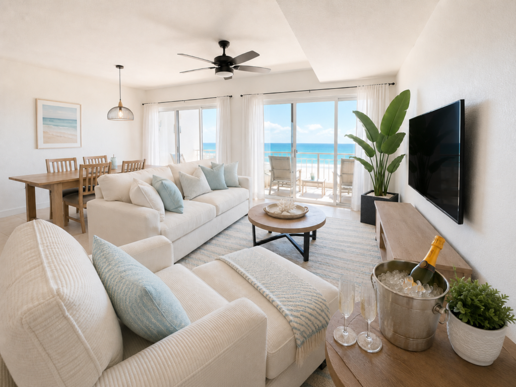 Living Room View 3 Ocean