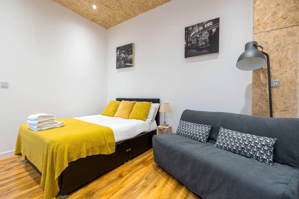 Double Bed and Sofa Bed