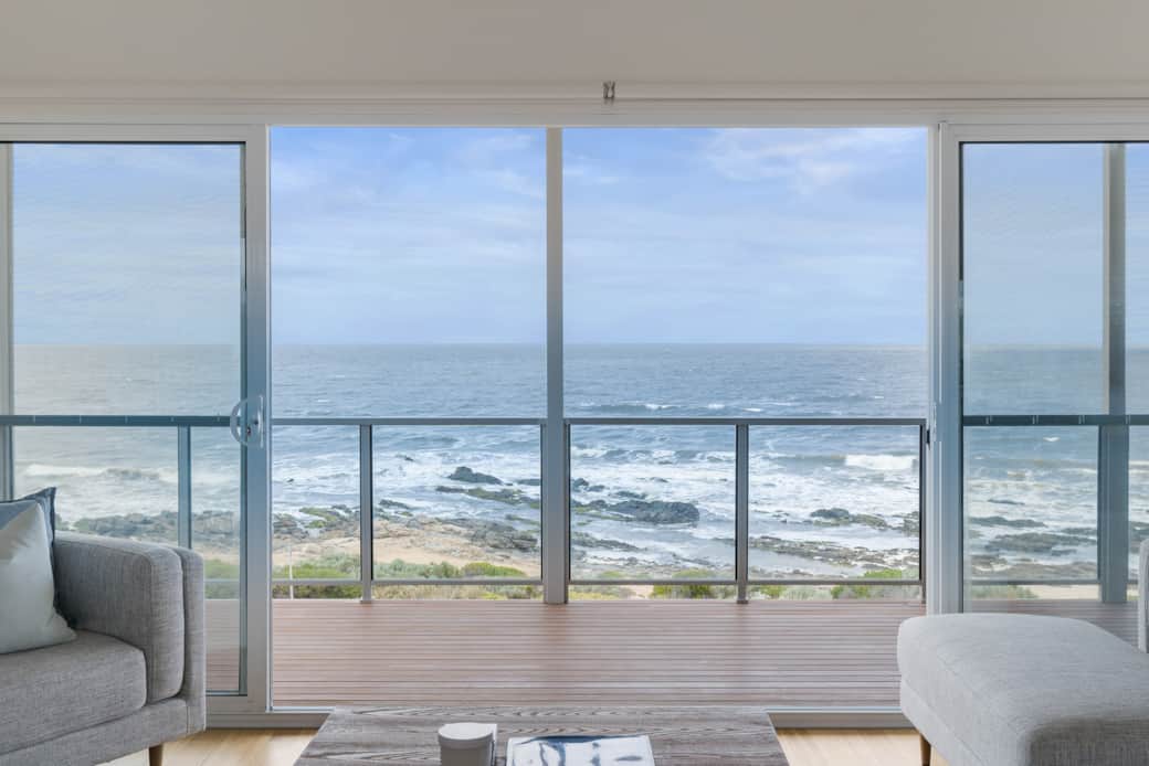 Picture window from upstairs