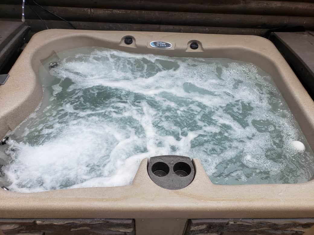 Roomy Hot Tub