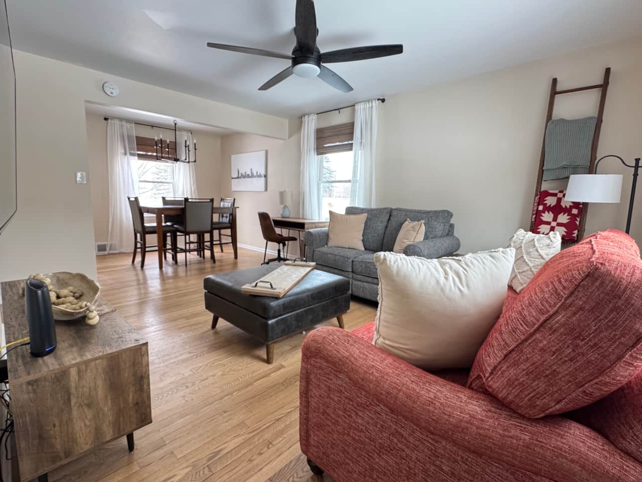 A bright, welcoming spot to relax and gather.