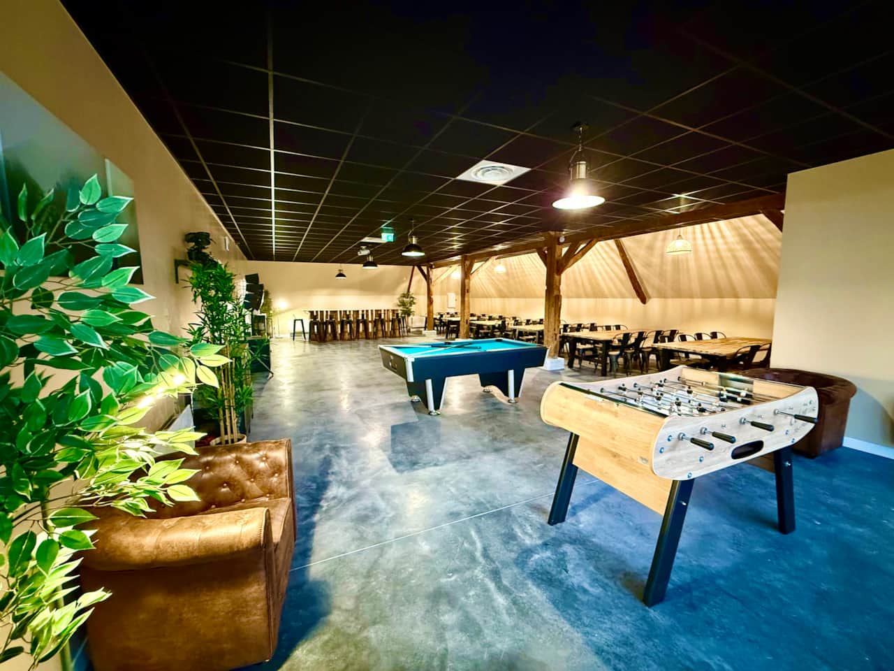 La salle de reception