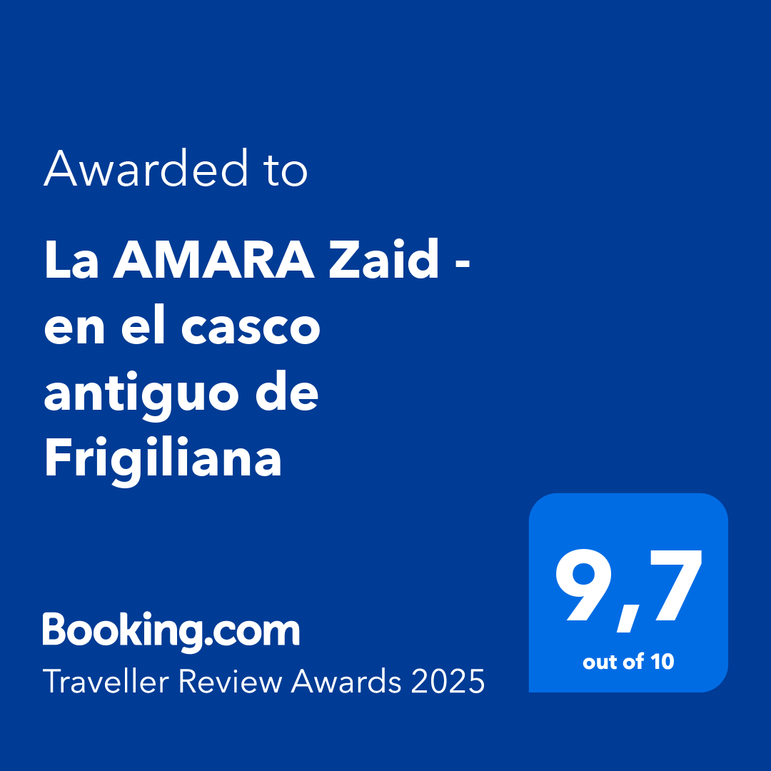 Booking.com Traveller Review Awards 2025: La AMARA Zaid (Frigiliana) rated 9.7 out of 10