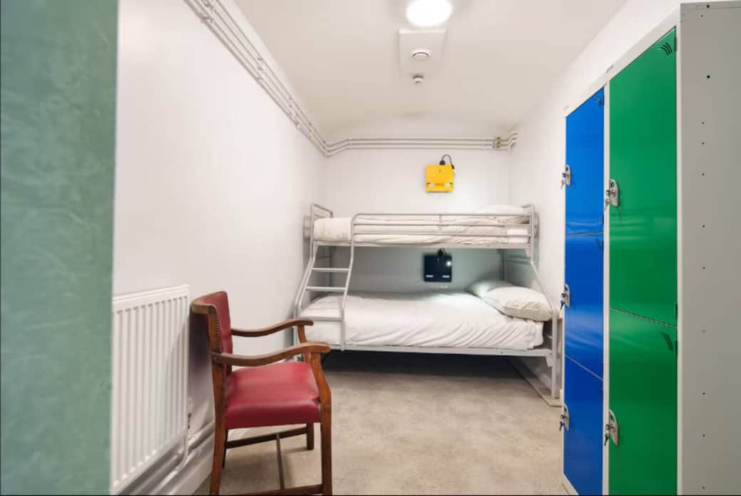 Capture an unique experience by sleeping in a real Cell Capture an unique experience by sleeping in a real Cell