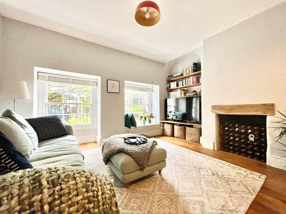 Living Area with Smart TV