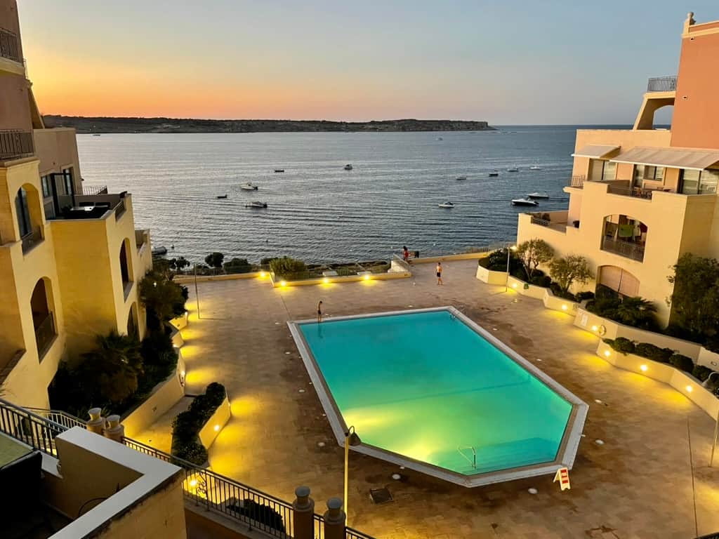Sunset Pool View
