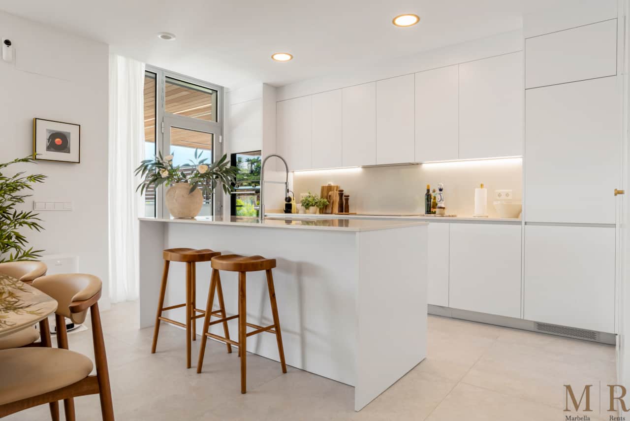 Luxury open living kitchen