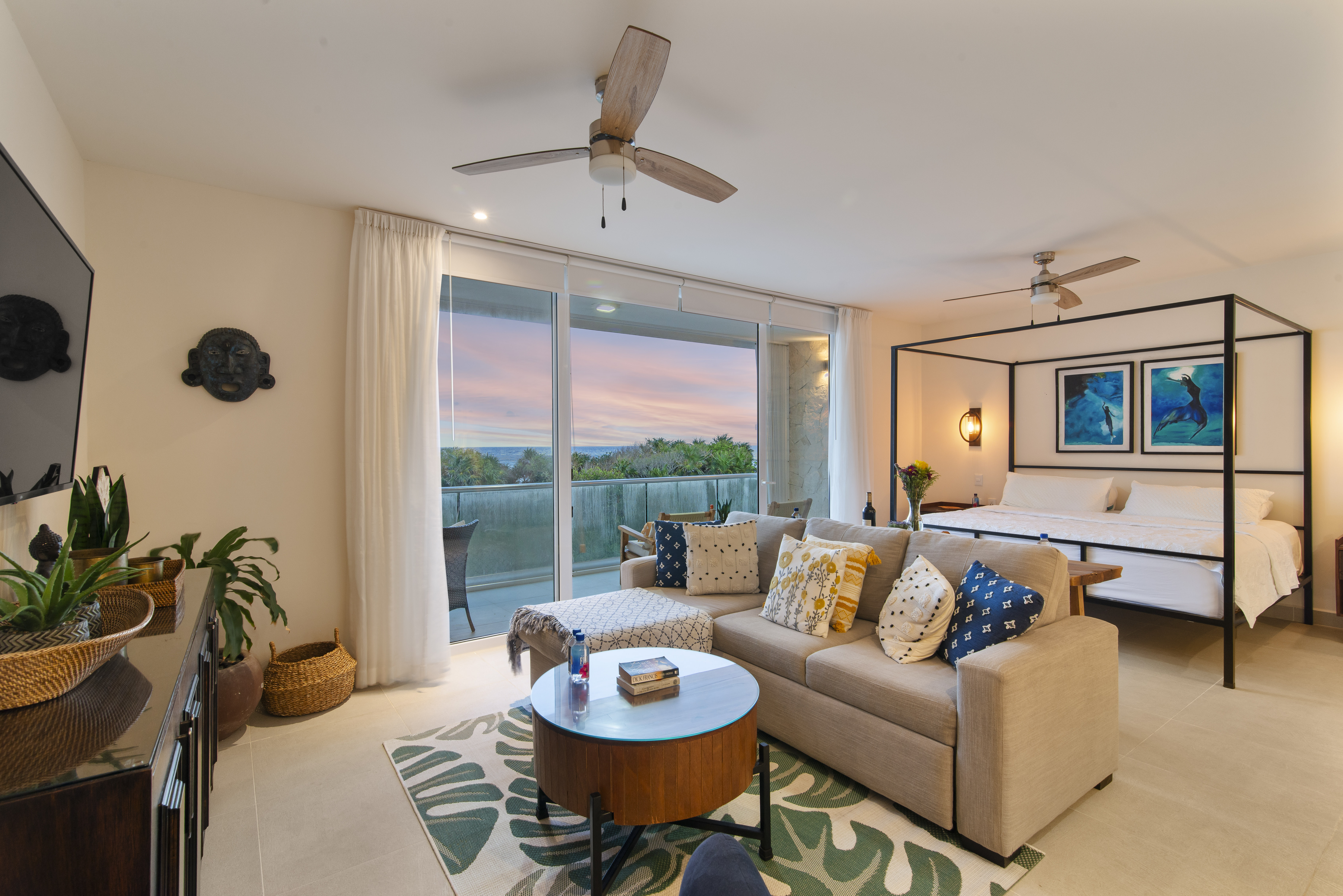 Oceanfront Paradise In Akumal Beach Access