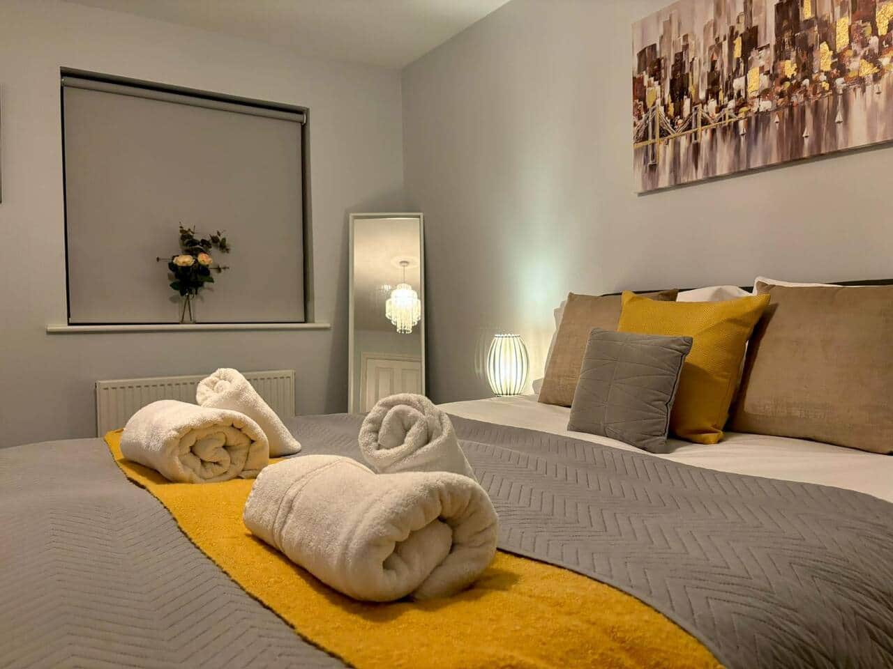 Your Cozy Getaway Awaits, Relax and Sleep Soundly in this Bedroom. Book Your Stay Now!