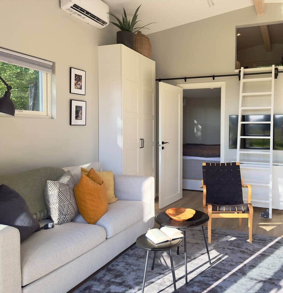 Sofa and wardrobe