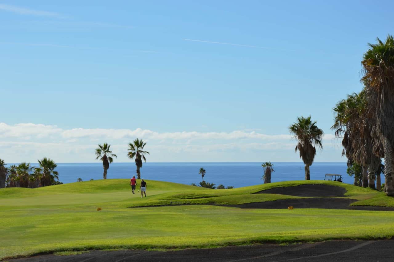 View of the golf course at Golf del Sur