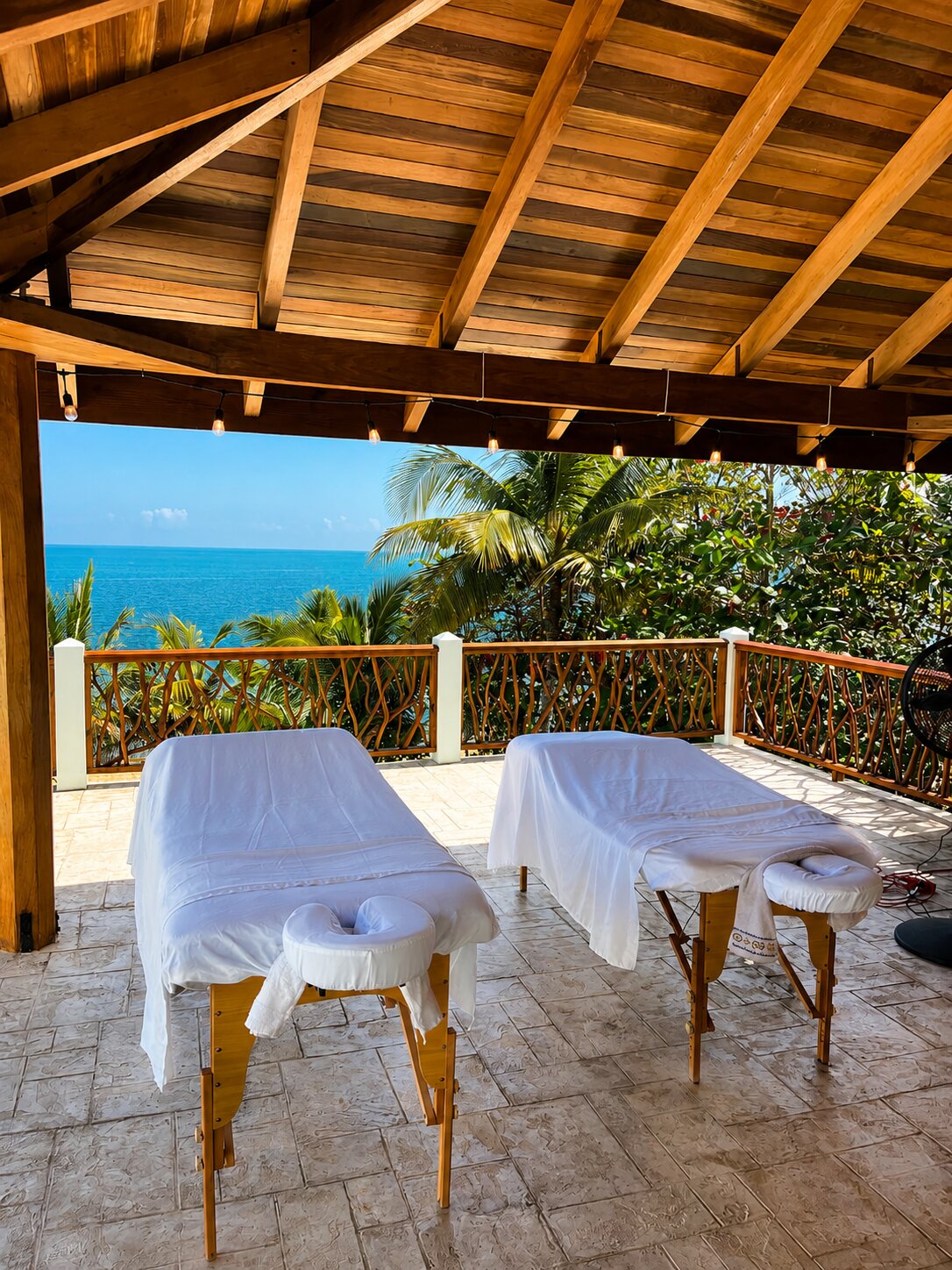 In-villa massage at Villa Terrapin Station