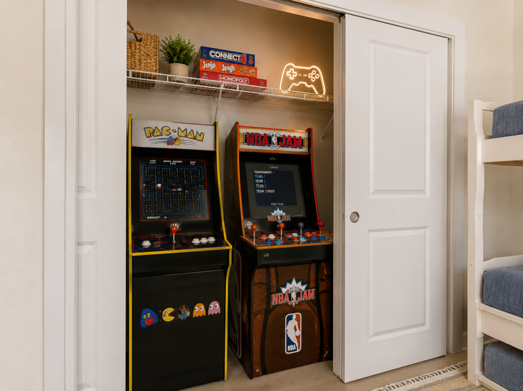 Arcade games- plenty of fun for the whole family!