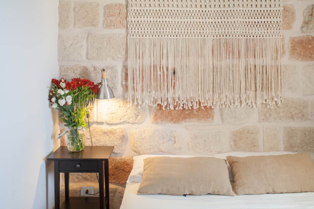2nd floor - Bedroom detail - bed with French dimensions 140x200