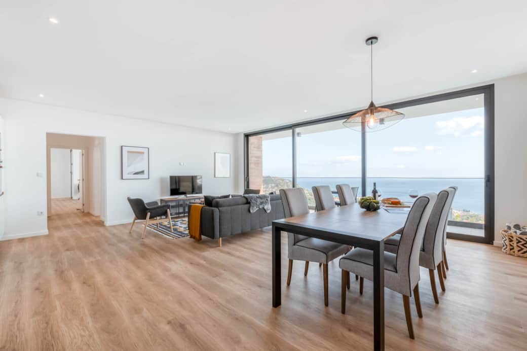 First-floor 2 Bedroom / Living and dining area