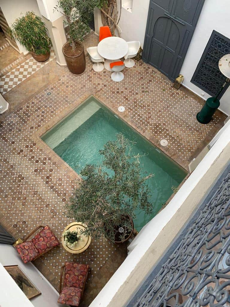 Riad Magellan-piscine-vue-terrasse