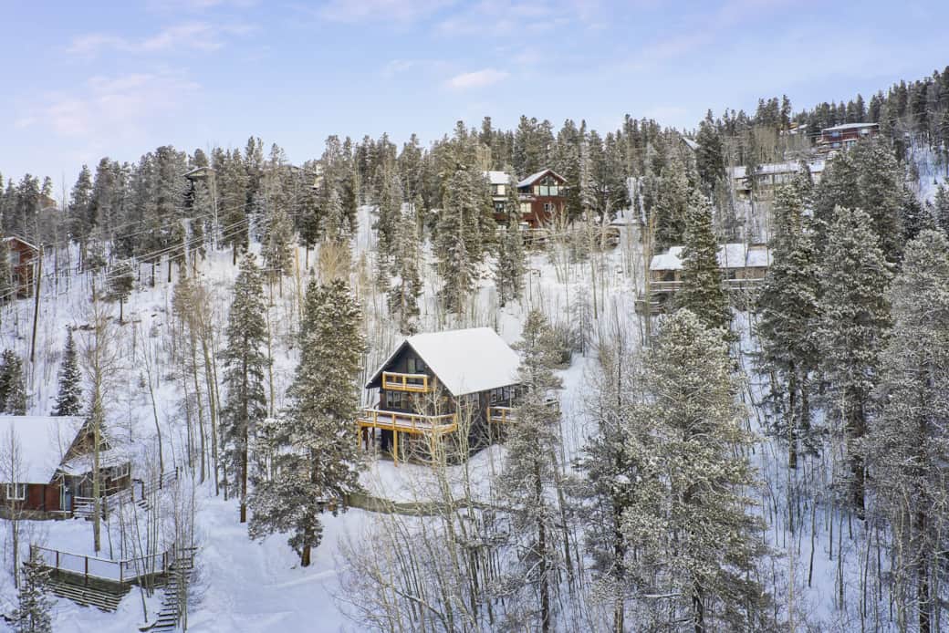 Quiet and nestled in aspens and pines directly across from the ski resort Quiet and nestled in aspens and pines directly across from the ski resort