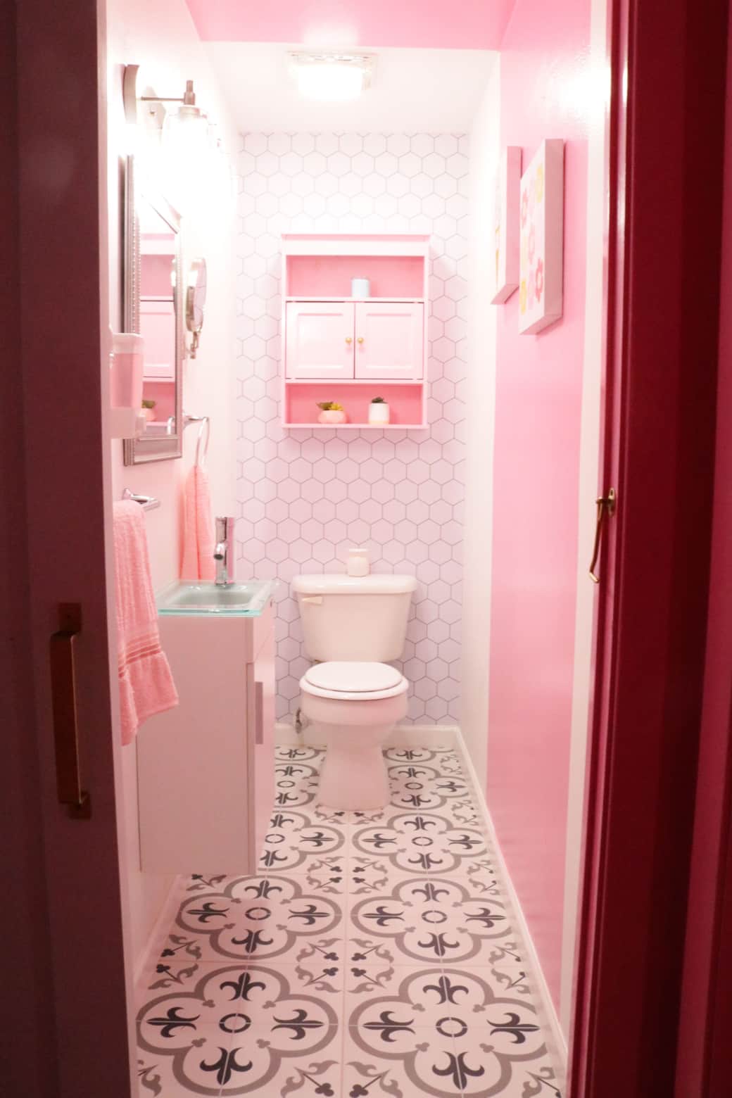 2nd half bathroom