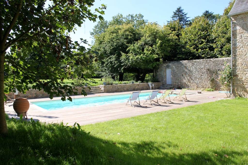 Piscine exposé sud
