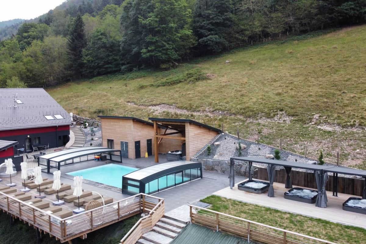 Cèpes : spa privé, piscine, 6p · Rochesson