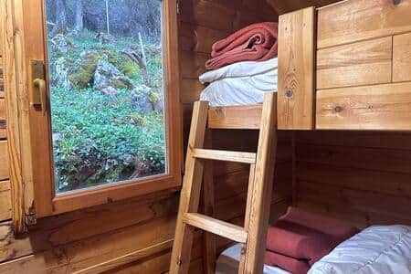 Cabaña ecológica con jacuzzi — foto 15