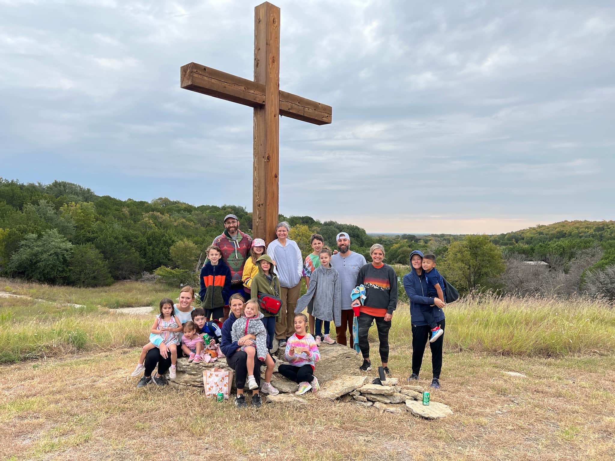 Texas Church Retreats Lake Godstone Cross.JPG