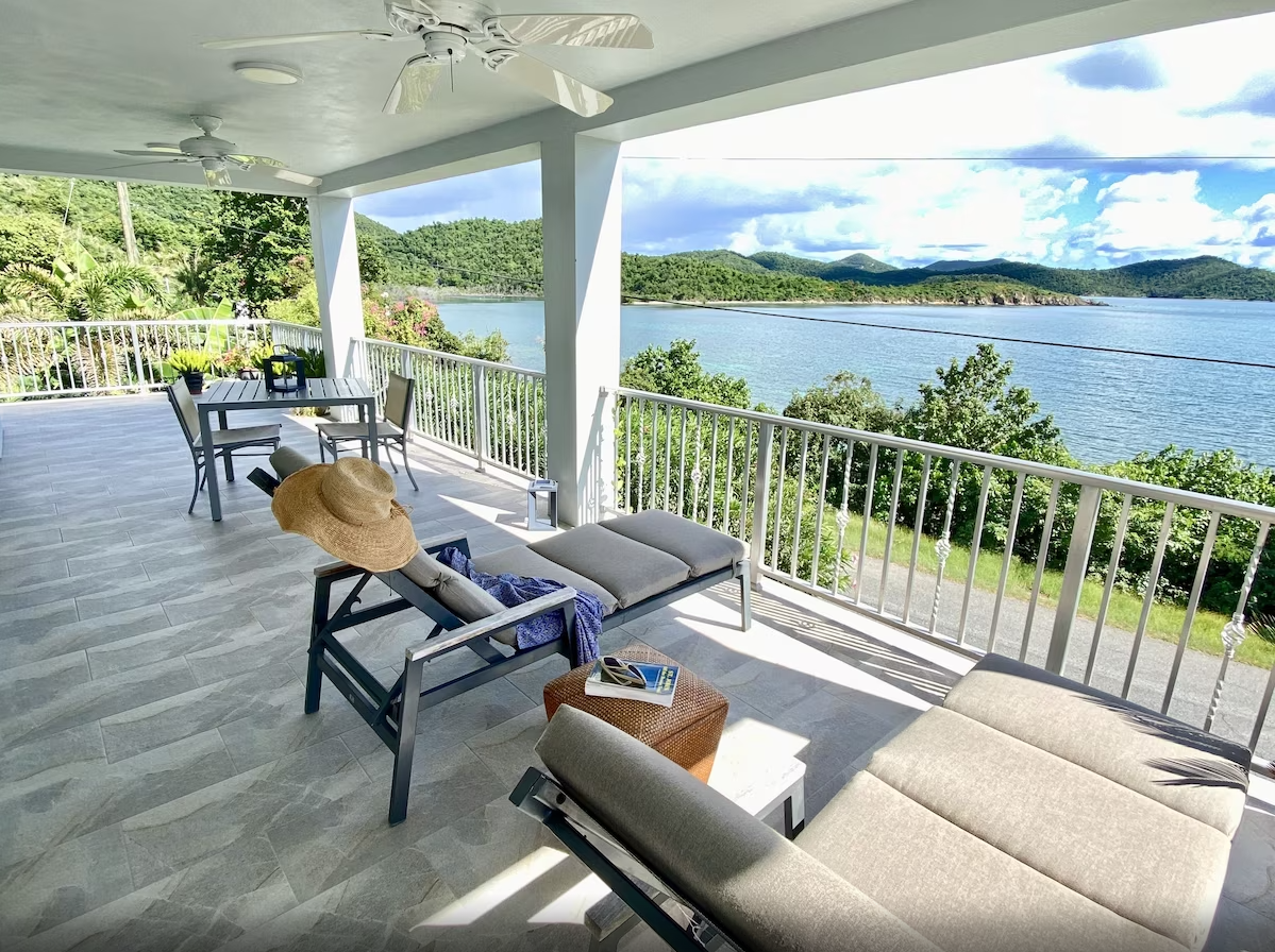 Lovely views facing the bay