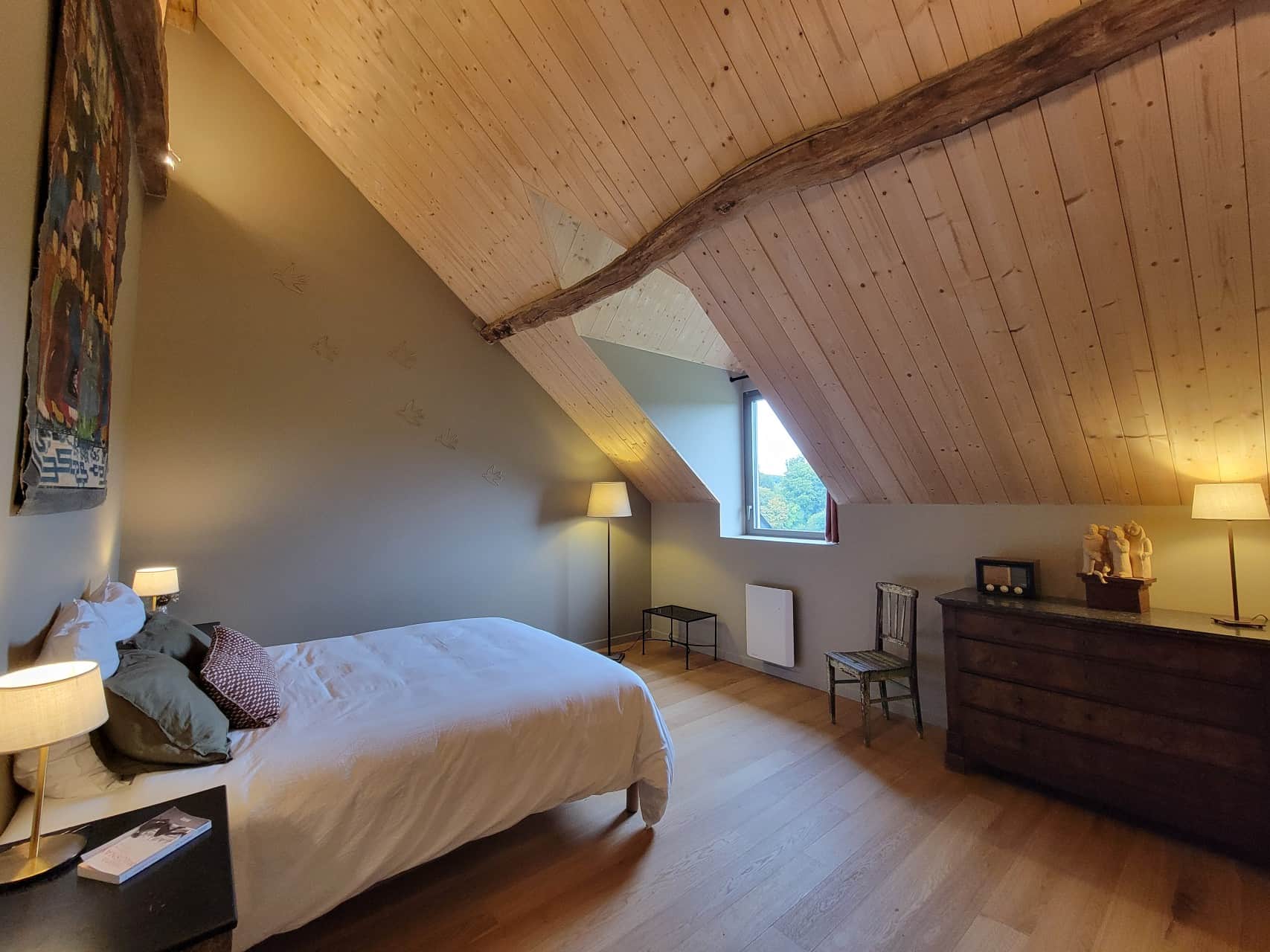 Chambre double Lichen - Maison Parenthèse