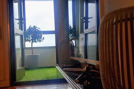 Acceso a terraza
