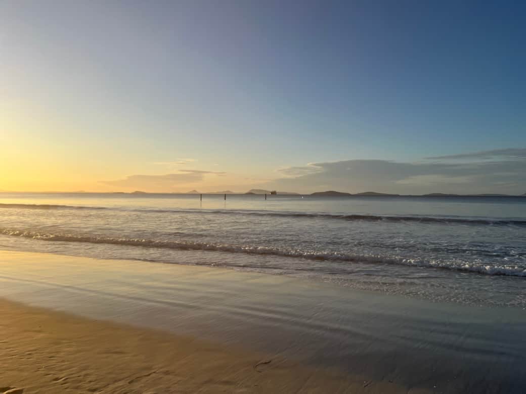 Beach near Smugglers Cove holiday home in Castletown Esperance