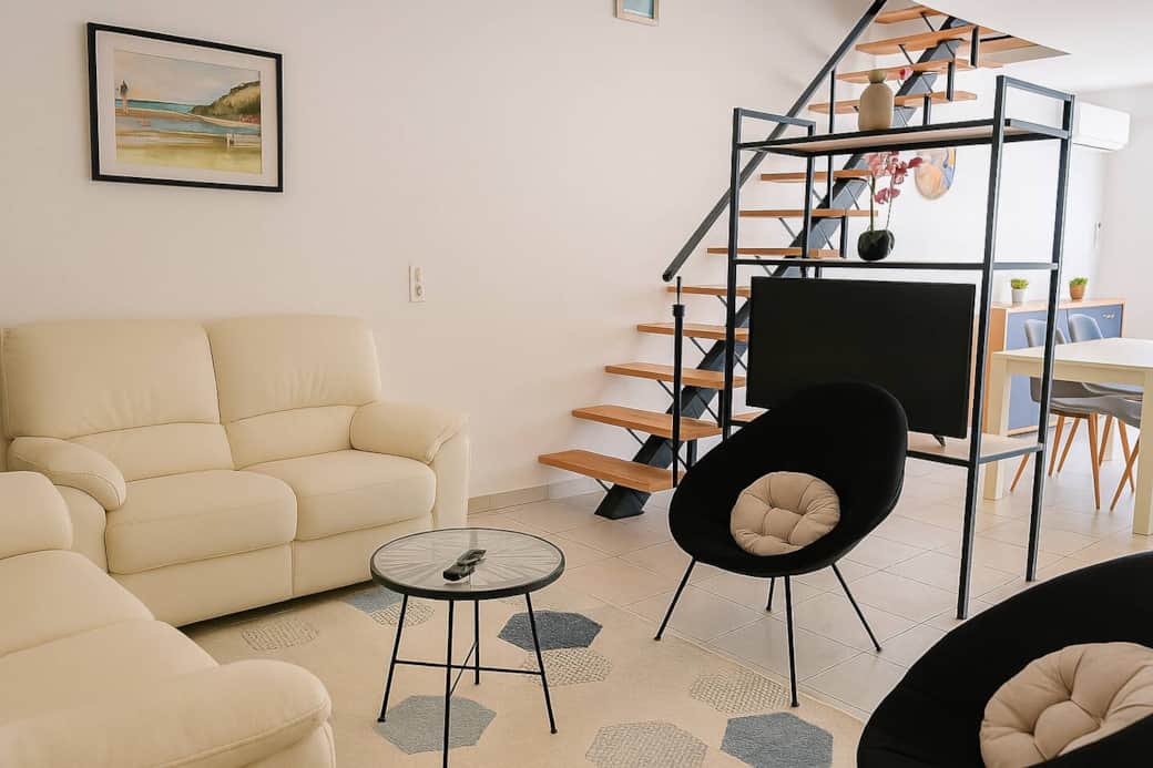Séjour moderne et lumineux