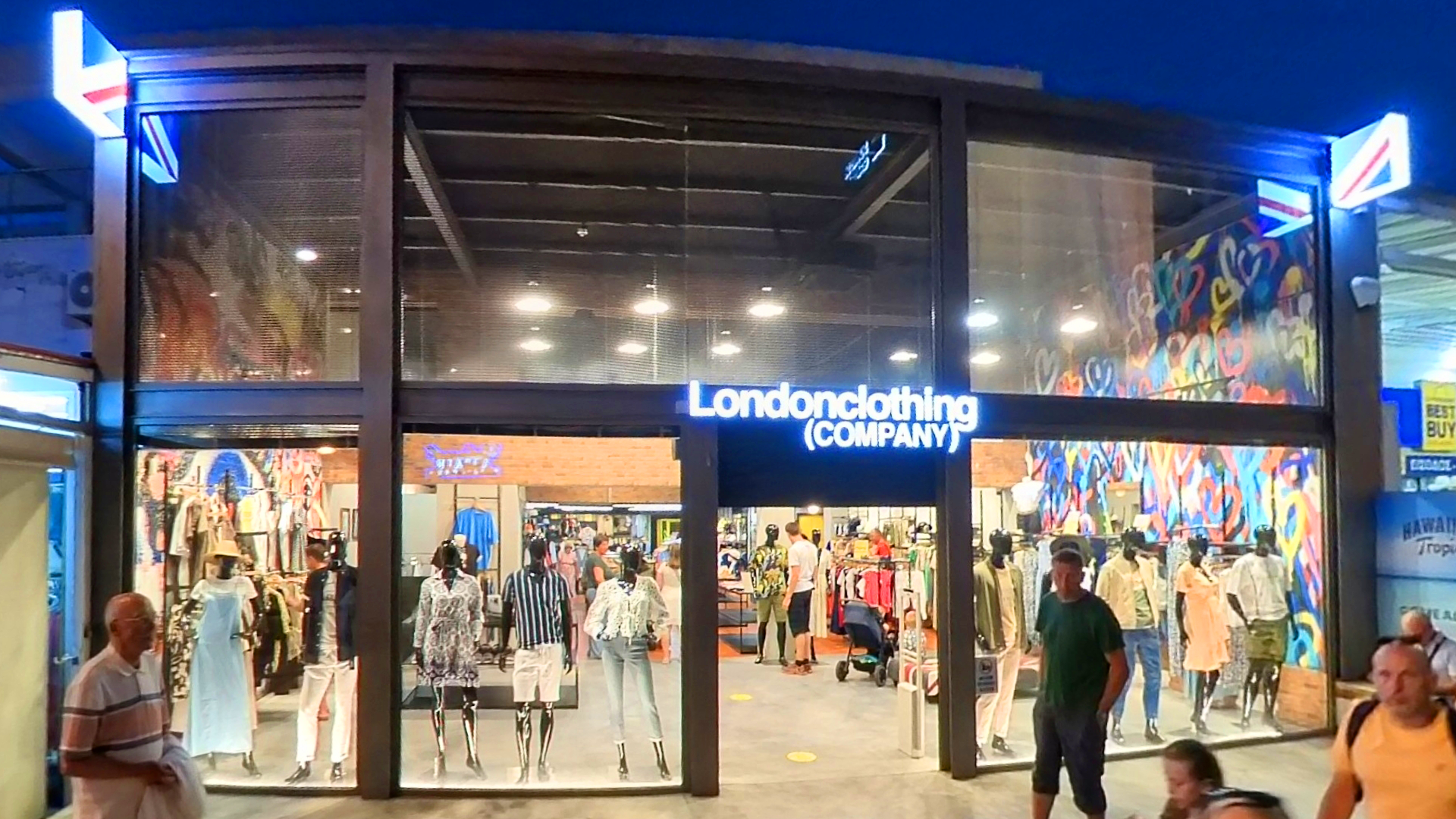 London Clothing Company Protaras Strip By Virtual Cyprus Powered By Cyprus In The Sun Holidays