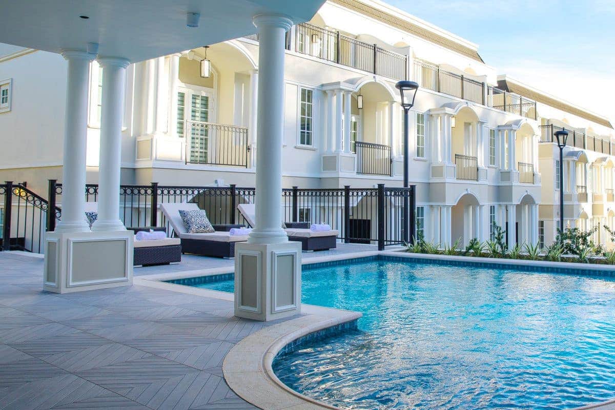 Relax in style—lounge by the pool with plush sunbeds, fresh towels, and a peaceful atmosphere.