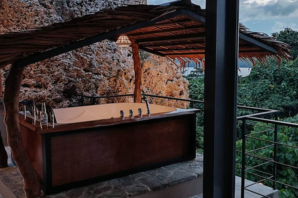 Enjoy the jacuzzi to either cool off during the day, relax while watching  the sunset, or warm-up in the evening. Enjoy the jacuzzi to either cool off during the day, relax while watching  the sunset, or warm-up in the evening.