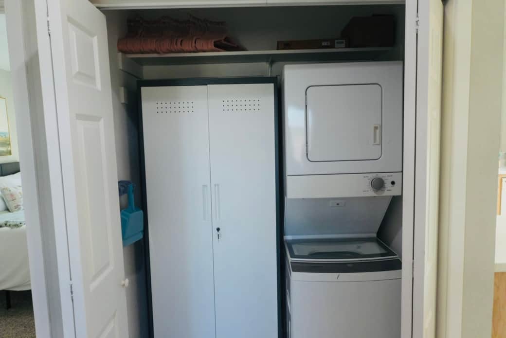 Laundry closet