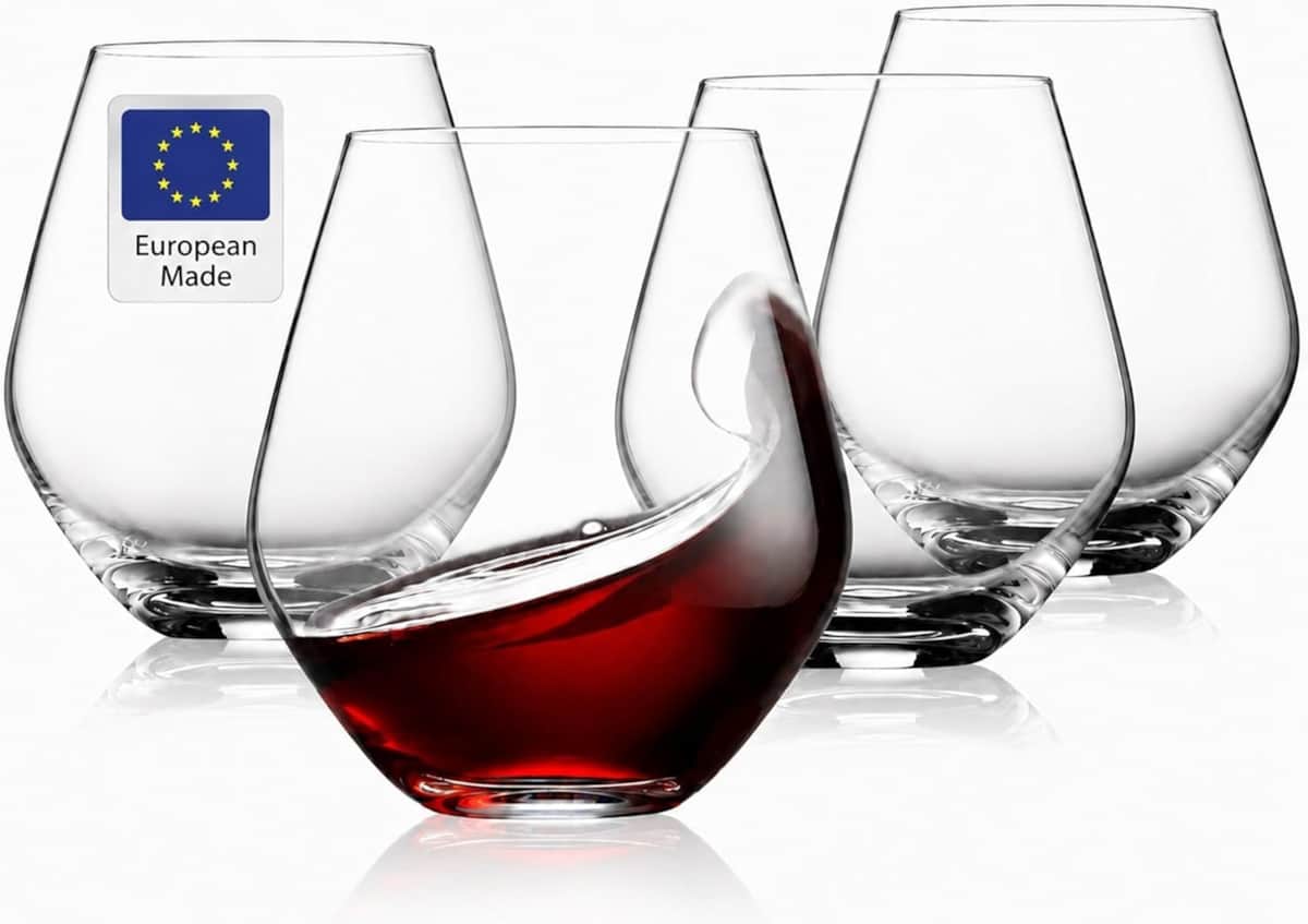Stemless Wine Glasses
