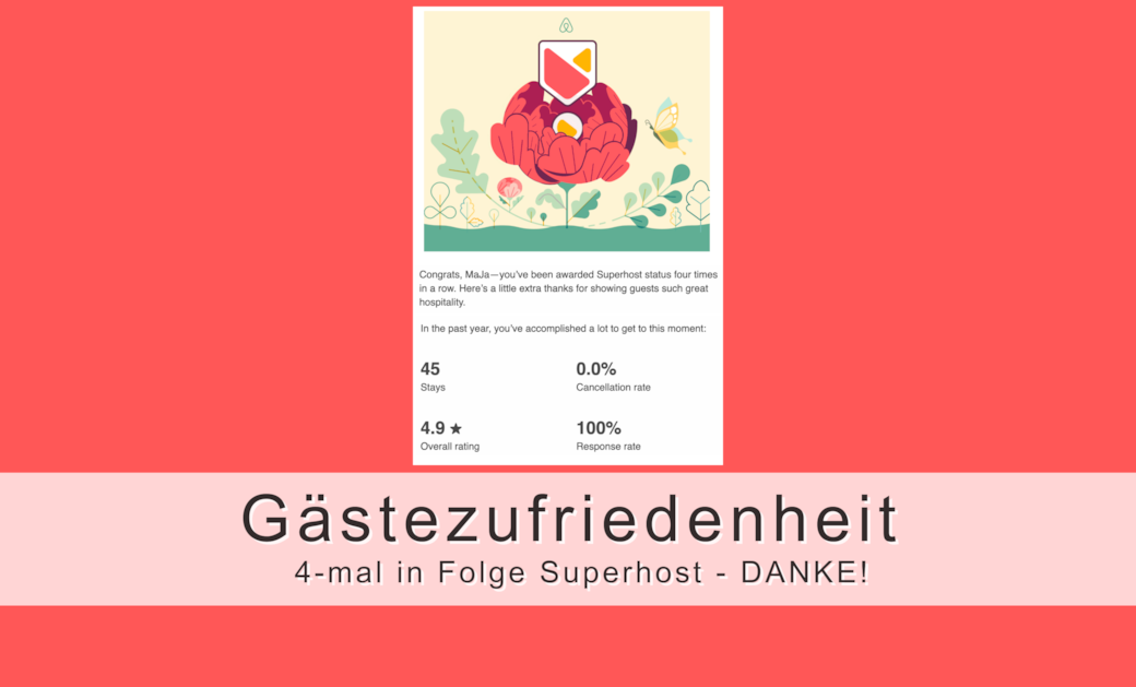 Gästezufriedenheit auf Airbnb