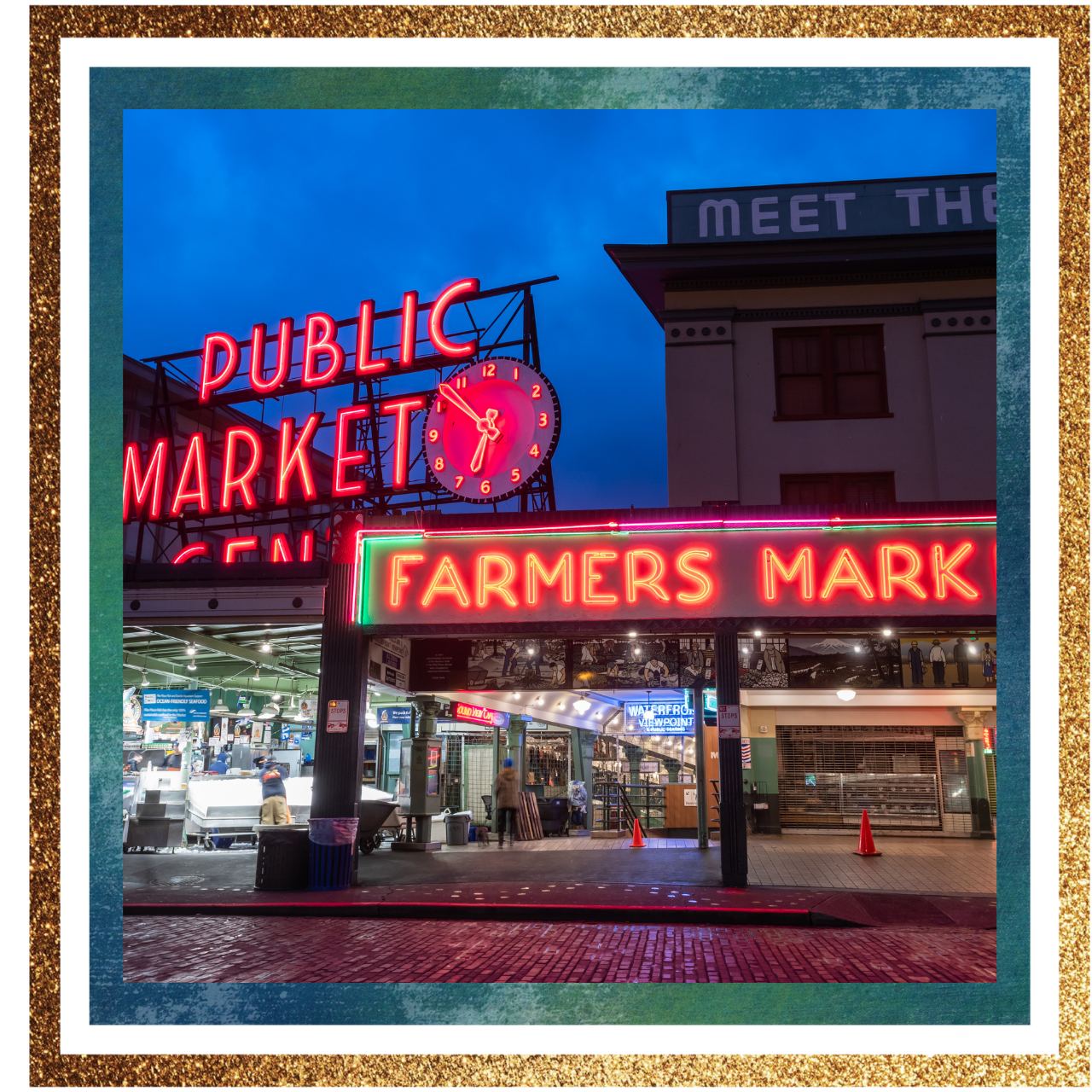 Pike Place Market Sign
