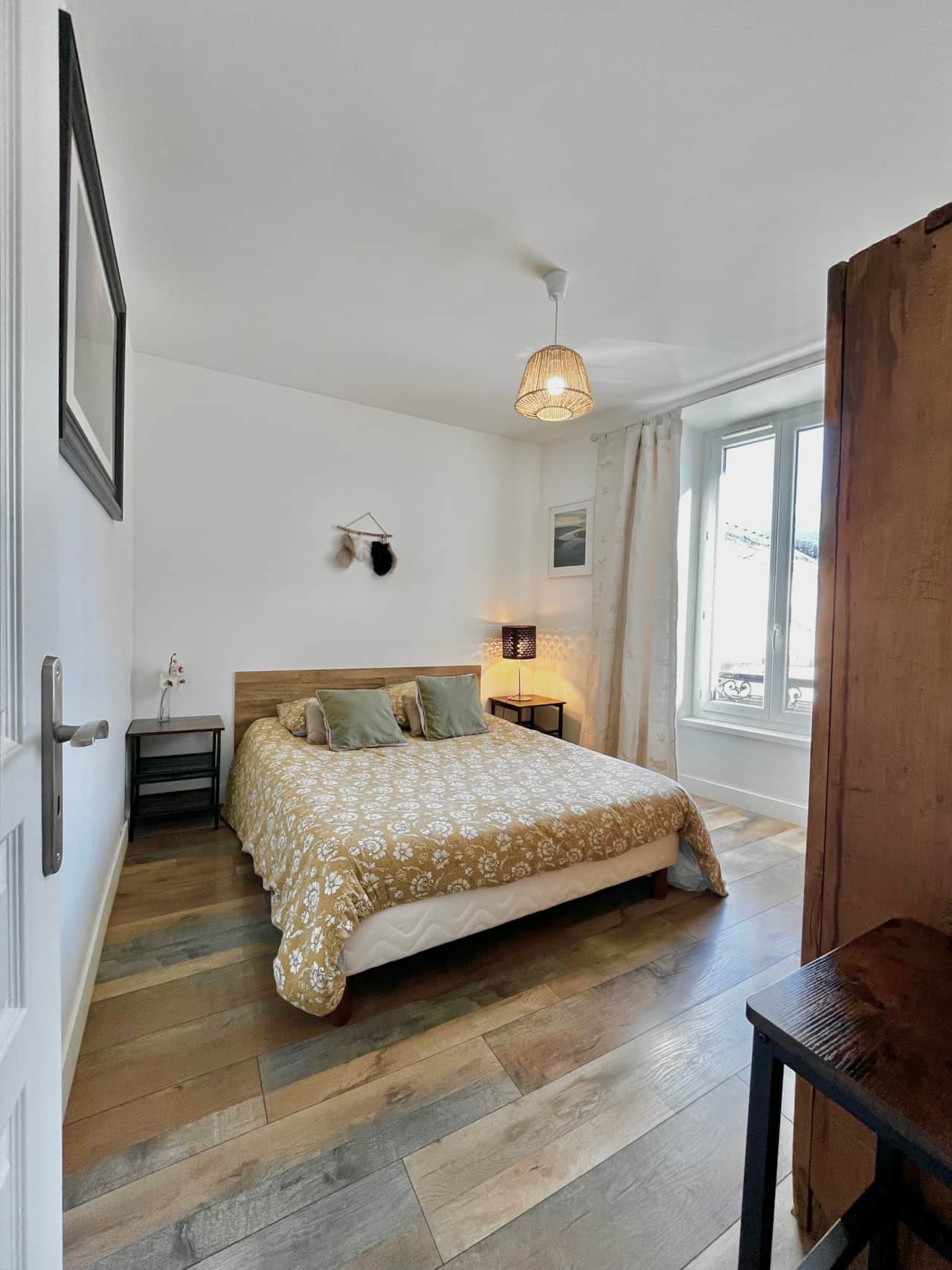 Chambre lit double