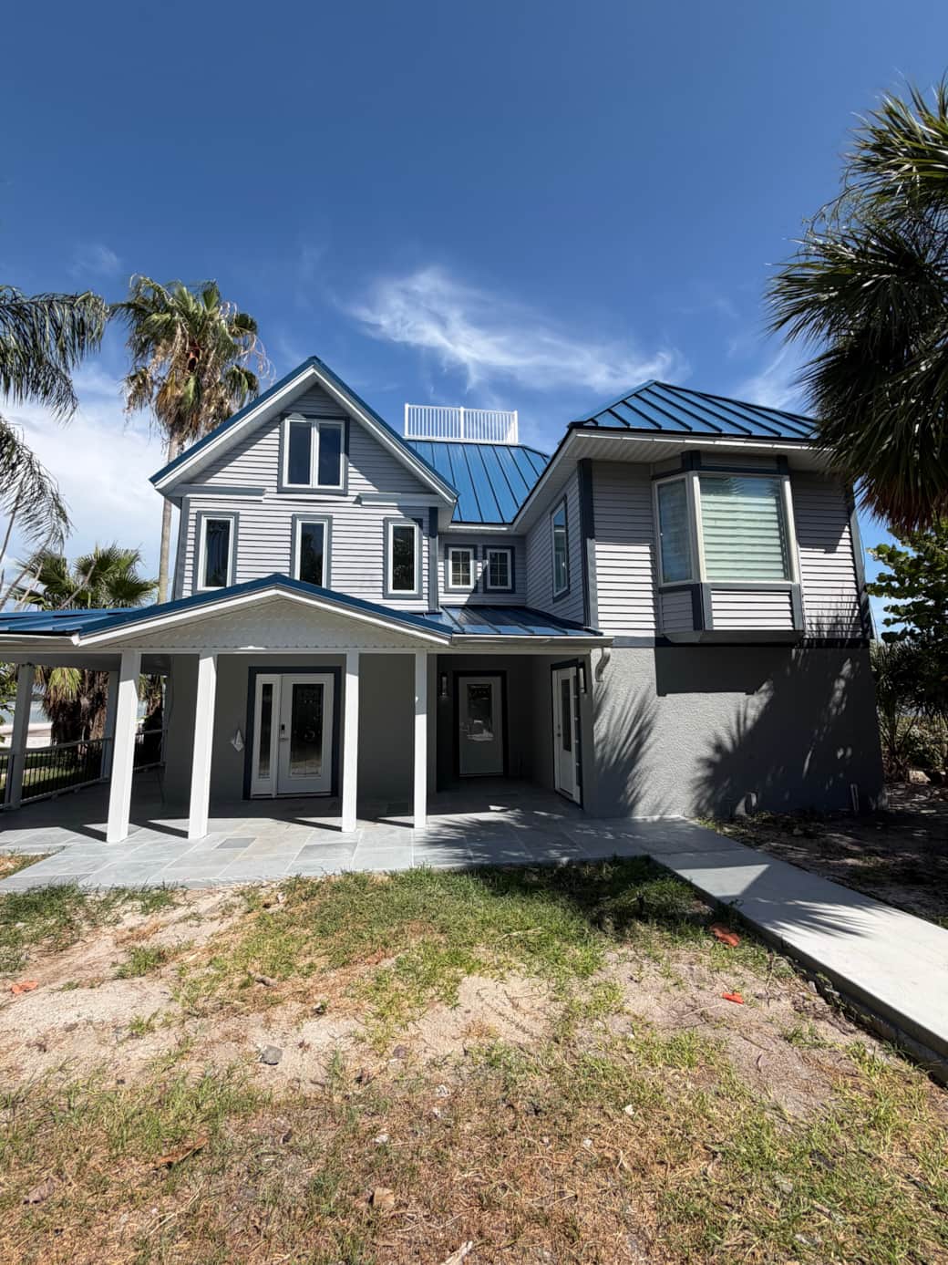 Front of house 