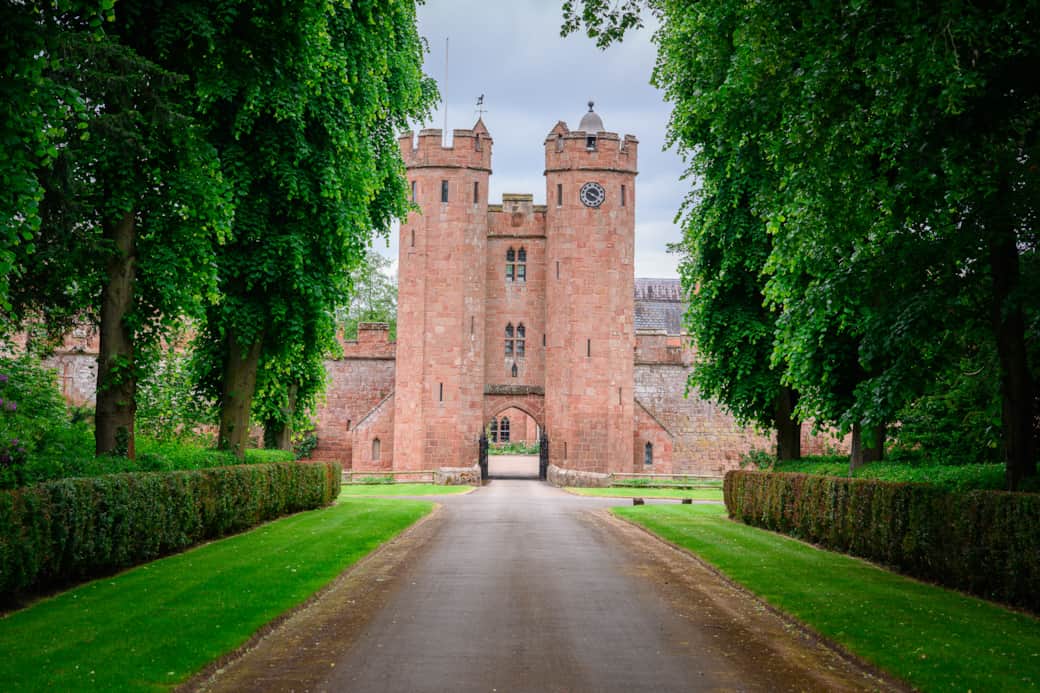 View of Maxstoke Castle from your drive