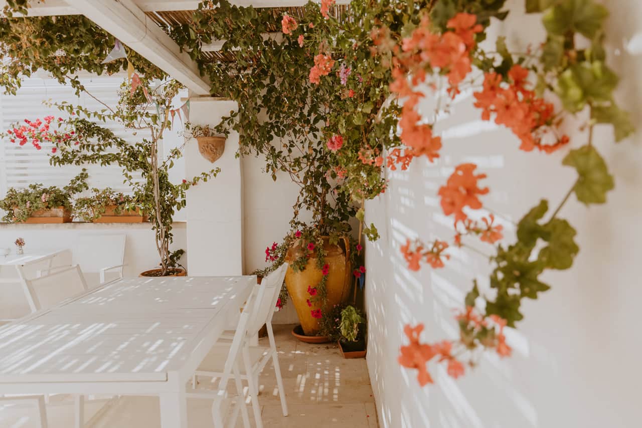 3rd floor - outdoor supplies shared terrace
