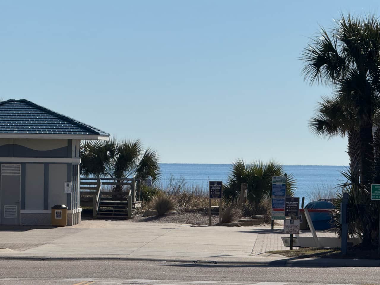 beach access just a few steps away