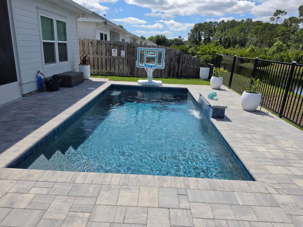 Private pool with a view Private pool with a view