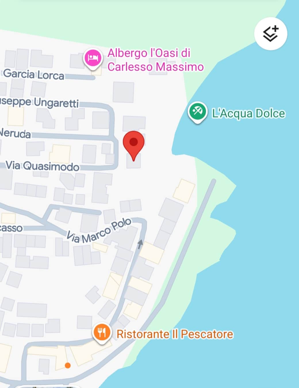 Mappa della posizione dell'alloggio