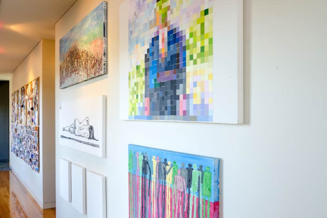 Hallway artwork