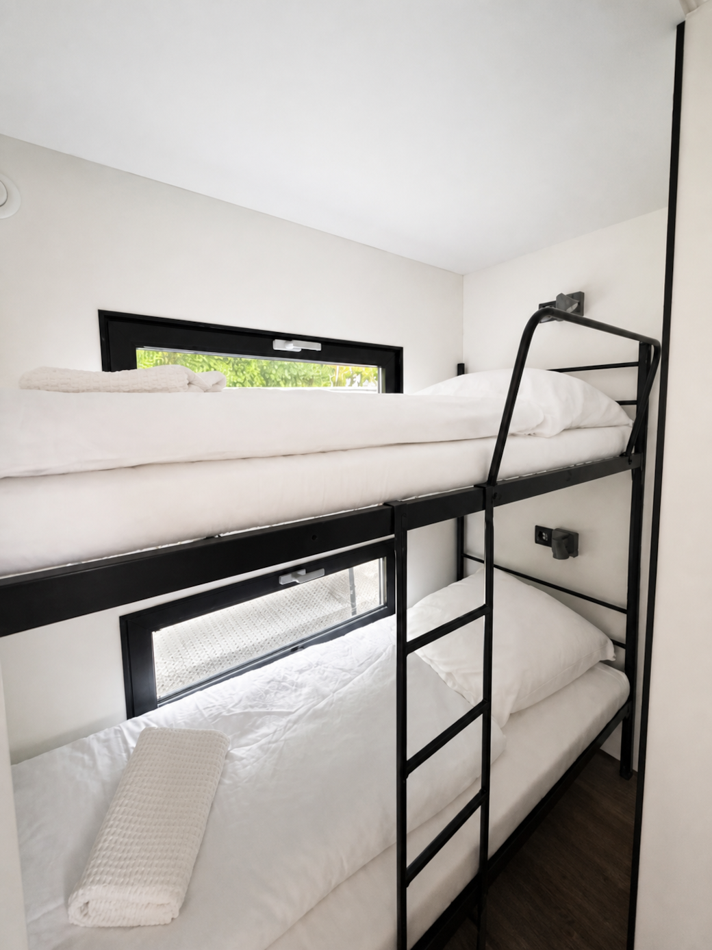 Separate cabin with bunk beds