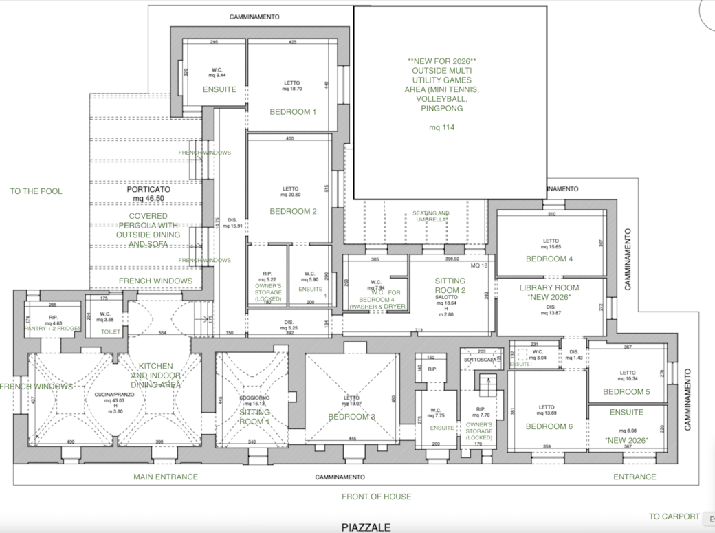 MASSERIA ANNABELLA - FLOOR PLAN MASSERIA ANNABELLA - FLOOR PLAN